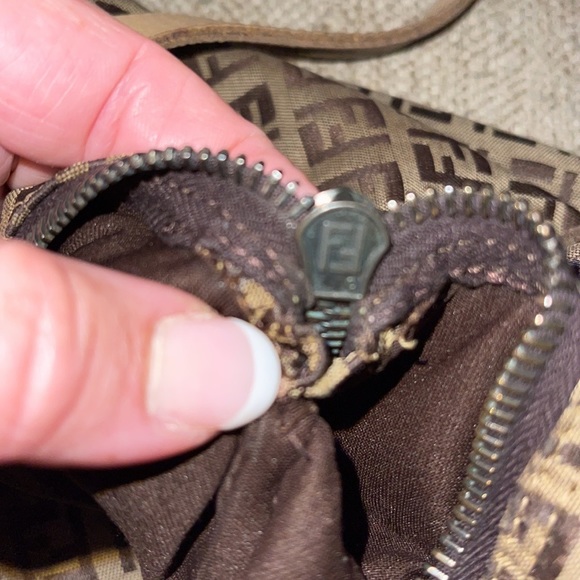 VTG Fendi Zucca Monogram Tote with matching wallet - Picture 11 of 16